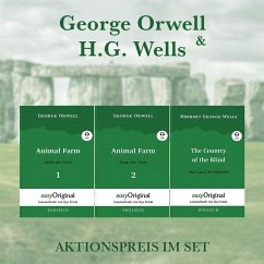George Orwell & H.G. Wells (Bücher + Audio-Online) - Lesemethode von Ilya Frank - Orwell, George;Wells, H. G.