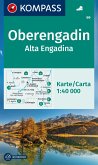 KOMPASS Wanderkarte 99 Oberengadin / Alta Engadina 1:40.000