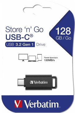 Verbatim Retractable 128GB USB 3.2 Gen 1 USB-C