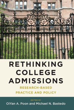 Rethinking College Admissions (eBook, ePUB)