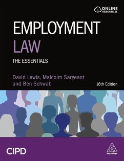 Employment Law (eBook, ePUB) - Lewis, David Balaban; Sargeant, Malcolm; Schwab, Ben