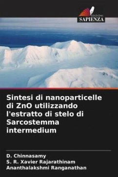 Sintesi di nanoparticelle di ZnO utilizzando l'estratto di stelo di Sarcostemma intermedium - Chinnasamy, D.;Rajarathinam, S. R. Xavier;Ranganathan, Ananthalakshmi