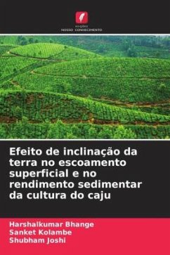 Efeito de inclinação da terra no escoamento superficial e no rendimento sedimentar da cultura do caju - Bhange, Harshalkumar;Kolambe, Sanket;Joshi, Shubham