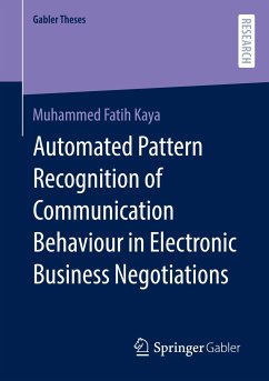Automated Pattern Recognition of Communication Behaviour in Electronic Business Negotiations - Kaya, Muhammed Fatih