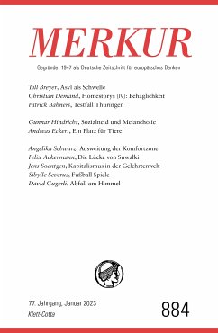MERKUR Gegründet 1947 als Deutsche Zeitschrift für europäisches Denken - 1/2023 (eBook, ePUB)