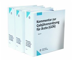 Kommentar zur Gebührenordnung für Ärzte (GOÄ), 3 Teile