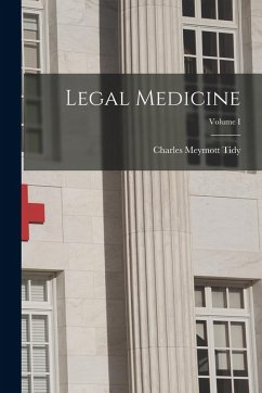 Cover Legal Medicine; Volume I