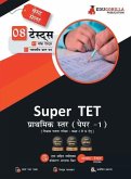 Super TET Primary Level Exam (Paper-1) Book (Hindi Edition) 7 Full-length Mock Tests + 1 Previous Year Paper (1300+ Solved Questions) Free Access to O