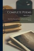 Complete Poems; Edited With Memorial-Introd. and Notes by Alexander B. Grosart