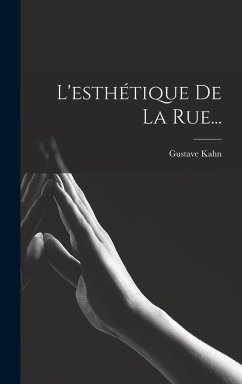 Cover L'esthétique De La Rue...