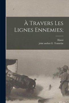 Cover À travers les lignes ennemies;
