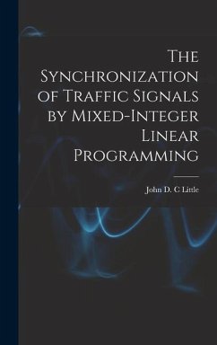 The Synchronization of Traffic Signals by Mixed-integer Linear Programming - Little, John D C
