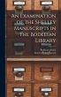 An Examination of the Shelley... - Bild 1