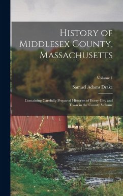 Cover History of Middlesex County, Massachusetts