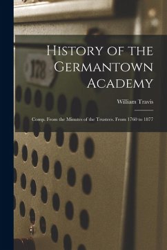 Cover History of the Germantown Academy