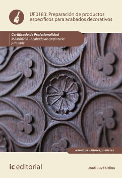 Preparación de productos específicos para acabados decorativos. MAMR0208 (eBook, ePUB) - Juvé Udina, Jordi