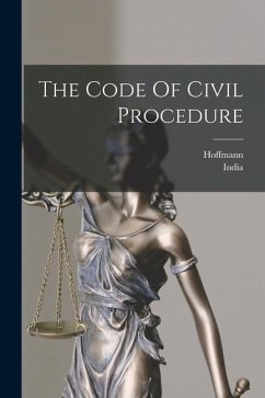 The Code Of Civil Procedure - (Professor), Hoffmann; India