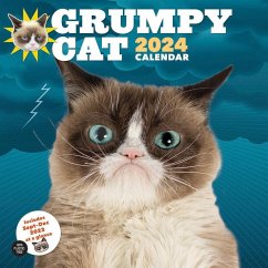 Grumpy Cat 2024 Wall Calendar - Cat, Grumpy