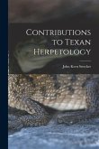 Contributions to Texan Herpetology