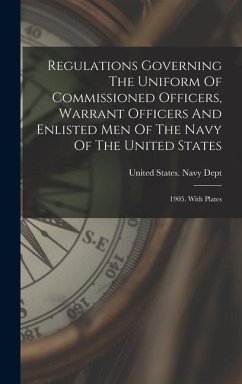 Cover Regulations Governing The Uniform Of Commissioned Officers, Warrant Officers And Enlisted Men Of The Navy Of The United States