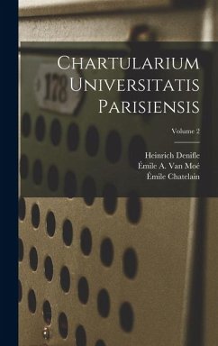 Cover Chartularium Universitatis Parisiensis; Volume 2