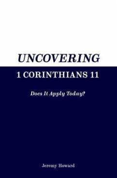 Cover Uncovering 1 Corinthians 11 (eBook, ePUB)