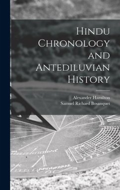 Cover Hindu Chronology and Antediluvian History