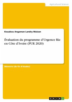 Évaluation du programme d¿Urgence Riz en Côte d¿Ivoire (PUR 2020)