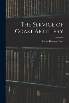 Cover The Service of Coast Artillery