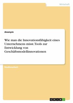 Wie man die Innovationsfähigkeit eines Unternehmens misst. Tools zur Entwicklung von Geschäftsmodellinnovationen - Anonym