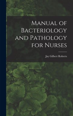 Cover Manual of Bacteriology and Pathology for Nurses