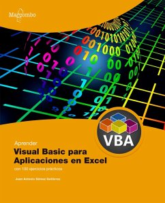 Cover Aprender Visual Basic para Aplicaciones en Excel con 100 ejercicios prácticos (eBook, ePUB)