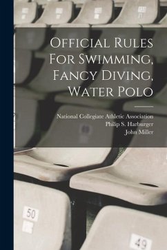 Official Rules For Swimming, Fancy Diving, Water Polo - Luehring, Frederick William