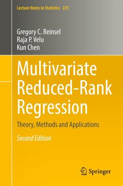 Multivariate Reduced-Rank Regression - Reinsel, Gregory C.;Velu, Raja P.;Chen, Kun