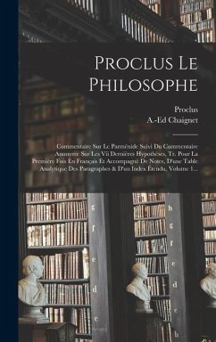 Proclus Le Philosophe - Chaignet, Anthelme Edouard