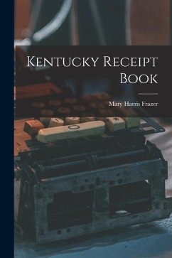 Cover Kentucky Receipt Book