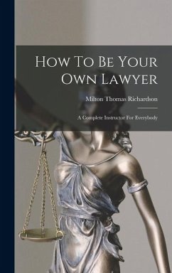 Cover How To Be Your Own Lawyer