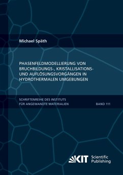 Phasenfeldmodellierung von Bruchbildungs-, Kristallisations- und Auflösungsvorgängen in hydrothermalen Umgebungen - Späth, Michael