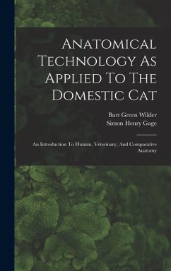 Cover Anatomical Technology As Applied To The Domestic Cat