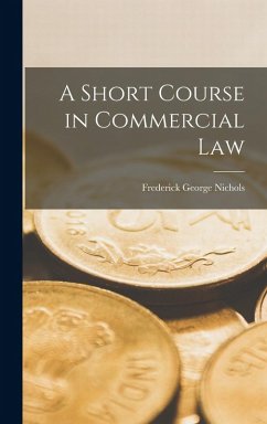 Cover A Short Course in Commercial Law