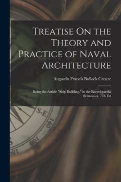 Cover Treatise On the Theory and Practice of Naval Architecture