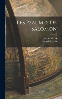 Les Psaumes de Salomon Cover Les Psaumes de Salomon