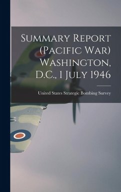 Cover Summary Report (Pacific war) Washington, D.C., 1 July 1946