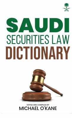 Cover Saudi Securities Law Dictionary