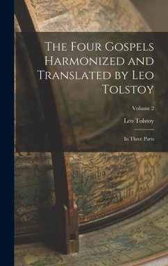Cover The Four Gospels Harmonized and Translated by Leo Tolstoy