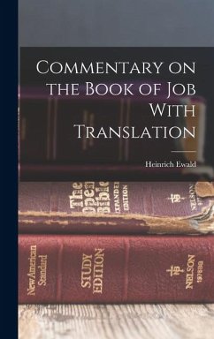Cover Commentary on the Book of Job With Translation
