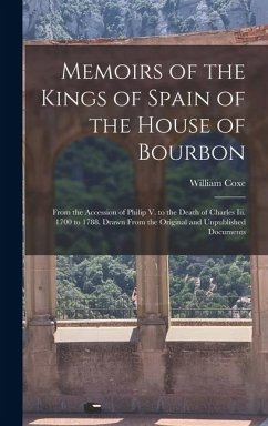 Cover Memoirs of the Kings of Spain of the House of Bourbon