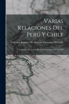 Cover Varias Relaciones Del Perú Y Chile