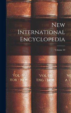 Cover New International Encyclopedia; Volume 10