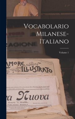 Cover Vocabolario Milanese-Italiano; Volume 1